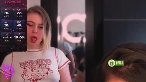 Sasha and Bella online show from February 4, 4:18 am