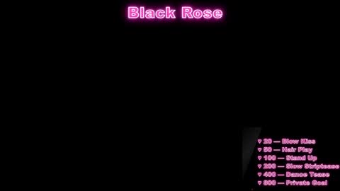 Snapshot of blackroseonee chatting on May 4, 1:51 pm blackroseonee online show from May 4, 1:51 pm