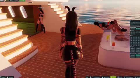 Snapshot of blackshadow2023 chatting on February 25, 5:39 am Black Shadow online show from February 25, 5:39 am