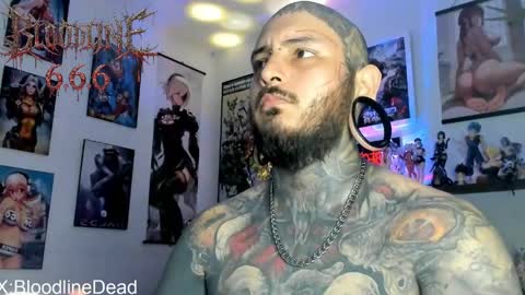 Snapshot of bloodline_666 chatting on June 1, 6:42 pm online show from June 1, 6:42 pm
