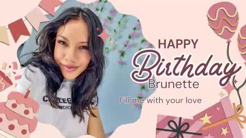 Brunette online show from February 17, 12:23 pm