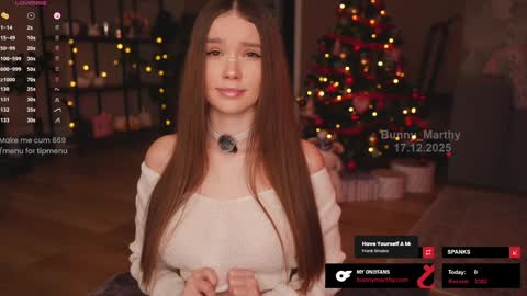 Snapshot of bunny_marthy chatting on December 17, 5:08 pm Maddie Next stream online show from December 17, 5:08 pm