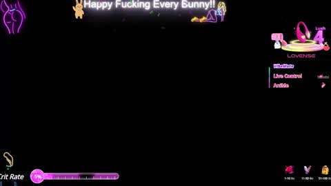 Snapshot of bunnycheekz chatting on February 11, 10:07 pm Tokki bunny online show from February 11, 10:07 pm