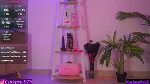 Calypso and Kayla online show from February 15, 9:48 pm