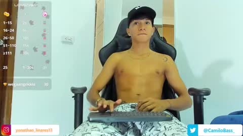 Snapshot of camilobass_ chatting on December 21, 2:30 am Camilo Bass online show from December 21, 2:30 am