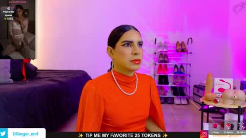 Snapshot of campbeldginger chatting on October 5, 1:15 am Call me GIN online show from October 5, 1:15 am