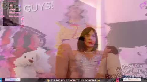 Snapshot of campbeldginger chatting on October 16, 1:17 am Call me GIN online show from October 16, 1:17 am