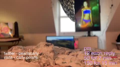 Snapshot of carlypearls chatting on January 14, 9:13 am Carly Pearls online show from January 14, 9:13 am