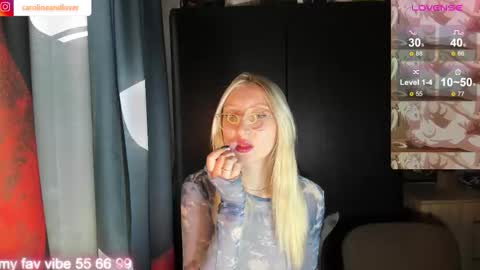 Caroline and Lover online show from October 15, 11:32 am