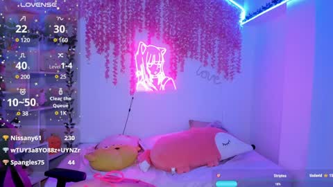 Snapshot of cat_kitty18 chatting on January 22, 12:38 am Lorena Saenz online show from January 22, 12:38 am