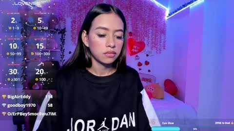 Snapshot of cat_kitty18 chatting on February 15, 7:50 pm Lorena Saenz online show from February 15, 7:50 pm