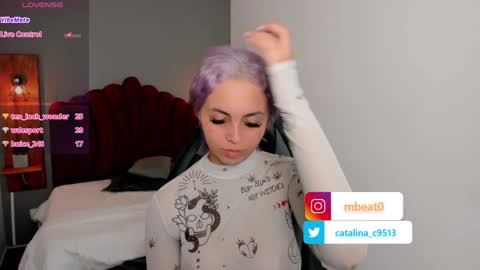 Snapshot of catalina_clark chatting on January 21, 5:51 pm Catalina online show from January 21, 5:51 pm