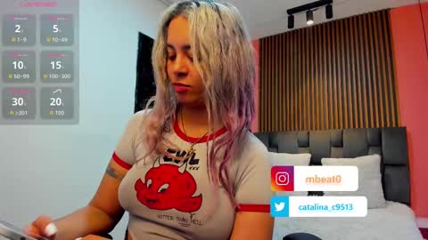 Snapshot of catalina_clark chatting on October 3, 12:02 pm Catalina online show from October 3, 12:02 pm