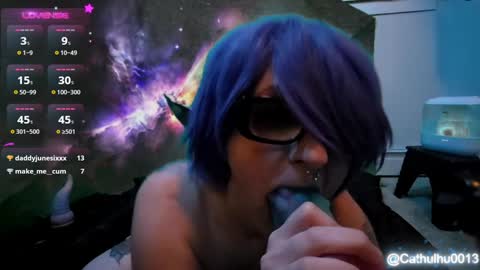 Snapshot of cathulhu0013 chatting on January 16, 8:57 pm Cathulhu0013 online show from January 16, 8:57 pm