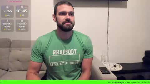 Snapshot of chasemason20 chatting on March 19, 1:20 am Onlyfans chasingfit Instagram the arguer Twitter chasingfitOF online show from March 19, 1:20 am