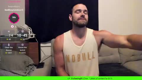 Snapshot of chasemason20 chatting on June 30, 12:22 am Onlyfans chasingfit Instagram the arguer Twitter chasingfitOF online show from June 30, 12:22 am