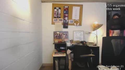 Sarah Prez online show from December 23, 4:12 am