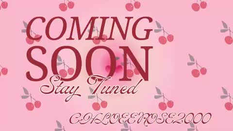 Snapshot of chloeerose2000 chatting on July 14, 8:30 am ChloeeRose online show from July 14, 8:30 am