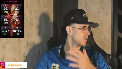 Snapshot of codyywalker chatting on May 18, 5:41 pm Cody Walker online show from May 18, 5:41 pm