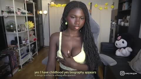 Snapshot of conymegan chatting on February 16, 12:56 pm Carola independent model online show from February 16, 12:56 pm