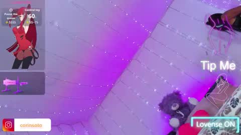 Snapshot of corinmasterx chatting on February 12, 1:17 pm Corin Soto online show from February 12, 1:17 pm