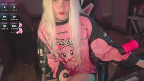 Snapshot of cosplaycats chatting on April 9, 9:09 pm Elli online show from April 9, 9:09 pm