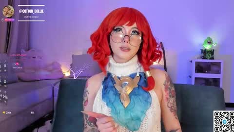 Snapshot of cotton_dollie chatting on March 8, 10:08 am Dollie online show from March 8, 10:08 am