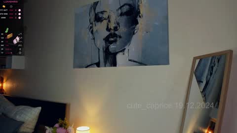 Snapshot of cute_caprice chatting on December 19, 7:07 pm Alexa online show from December 19, 7:07 pm
