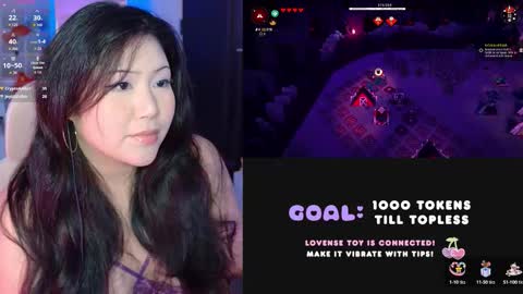 Snapshot of cutecurvyhana chatting on October 14, 4:19 pm Cute Curvy Hana online show from October 14, 4:19 pm