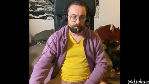 Snapshot of d1ckass chatting on October 5, 9:45 pm d1ckass online show from October 5, 9:45 pm