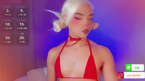 DANNI LEE online show from March 12, 7:31 pm