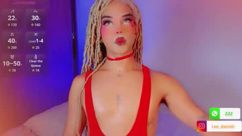 DANNI LEE online show from March 17, 7:06 pm