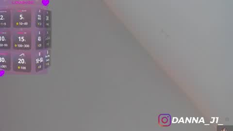 Snapshot of dannajhonson1 chatting on July 23, 1:58 am Danna online show from July 23, 1:58 am