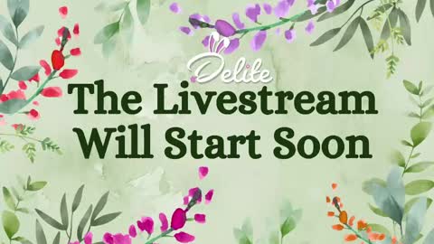 DeLite  Next stream on Wednesday or Thurdsay  online show from April 15, 8:21 am