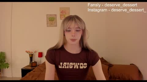 Snapshot of deserve_dessert chatting on May 21, 1:18 pm Domi online show from May 21, 1:18 pm