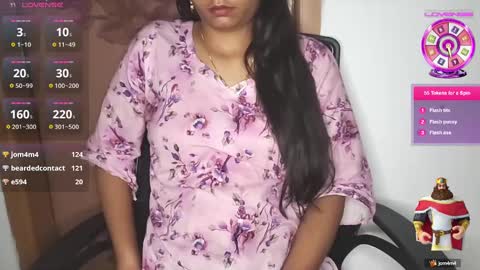 Snapshot of desicoupleshow chatting on March 7, 4:44 pm Eva and Adam online show from March 7, 4:44 pm