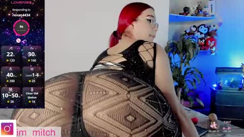 Snapshot of destinymitch_ chatting on April 18, 7:58 pm Andrea Mitchelle online show from April 18, 7:58 pm