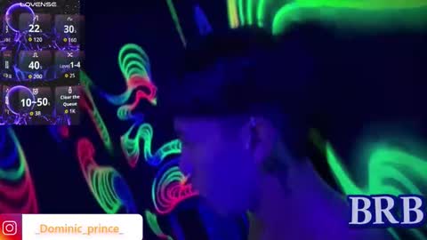 DOMINIC PRINCE   online show from March 11, 1:44 am