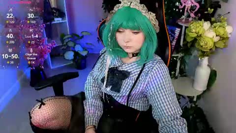 Snapshot of draculaura_ chatting on July 12, 11:01 am Draculaura online show from July 12, 11:01 am