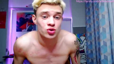 Snapshot of dreamyadam chatting on March 19, 6:12 pm Adam Dream online show from March 19, 6:12 pm