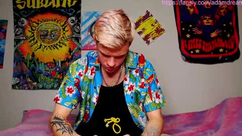 Snapshot of dreamyadam chatting on March 25, 4:35 pm Adam Dream online show from March 25, 4:35 pm