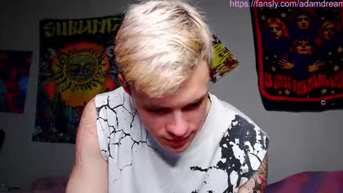 Snapshot of dreamyadam chatting on March 27, 5:56 pm Adam Dream online show from March 27, 5:56 pm