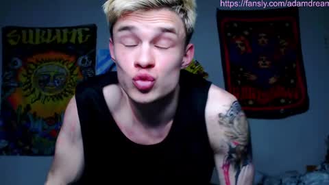 Snapshot of dreamyadam chatting on April 2, 7:33 pm Adam Dream online show from April 2, 7:33 pm