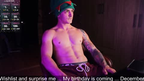 Snapshot of duke_j chatting on December 19, 2:56 am DUKE J              online show from December 19, 2:56 am