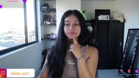 Snapshot of elaine_sun chatting on May 6, 10:37 pm Elaine eli online show from May 6, 10:37 pm