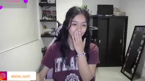 Snapshot of elaine_sun chatting on July 2, 3:23 am Elaine eli online show from July 2, 3:23 am