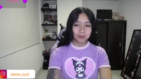 Snapshot of elaine_sun chatting on July 3, 5:14 am Elaine eli online show from July 3, 5:14 am