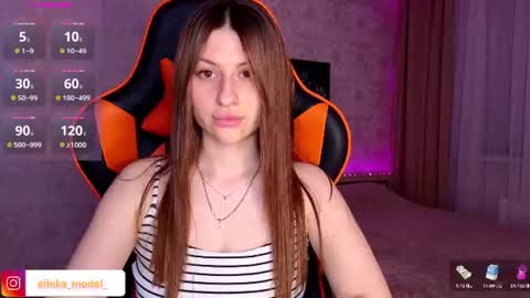 Snapshot of elinkalove chatting on June 8, 7:36 pm Elina online show from June 8, 7:36 pm