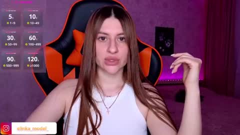 Snapshot of elinkalove chatting on June 15, 8:22 pm Elina online show from June 15, 8:22 pm