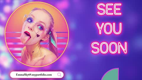 Snapshot of emmasky69 chatting on February 4, 3:11 am Emma Sky online show from February 4, 3:11 am